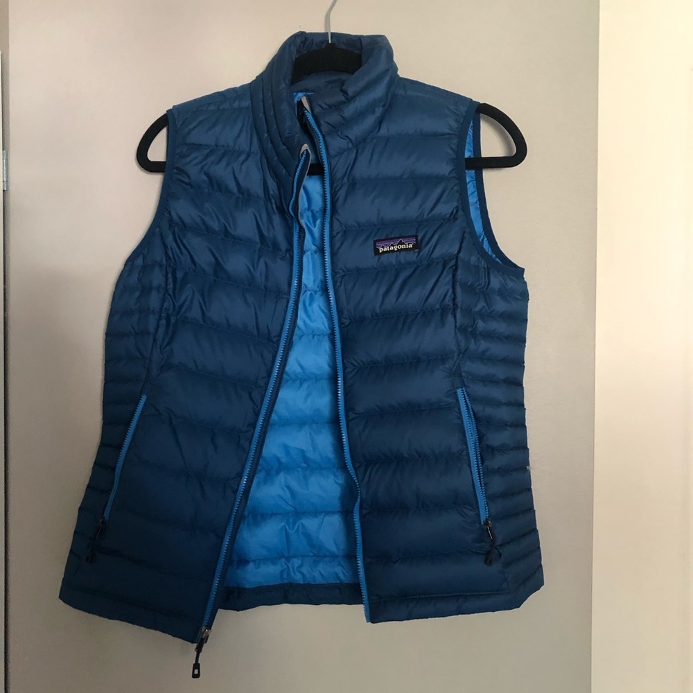 PATAGONIA 🌲 blue down sweater vest